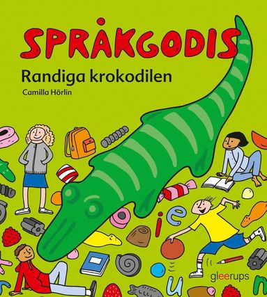 Språkgodis Randiga krokodilen (häftad)