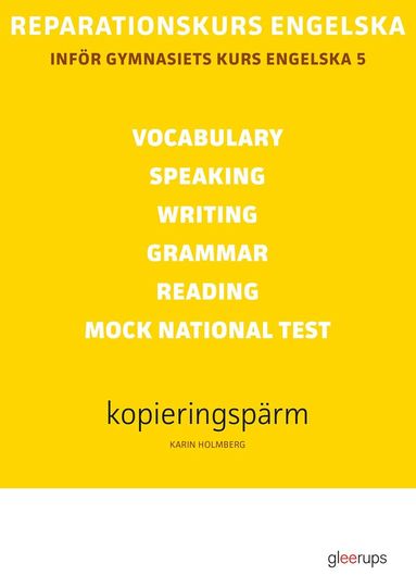Reparationskurs Engelska Kop p�rm (inbunden)