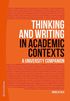 Thinking and Writing in Academic Contexts - A University Companion