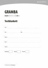 Gramba testblanketter (25 st.) (inbunden)