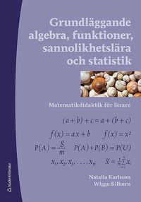 Grundlggande algebra, funktioner, sannolikhetslra och statistik - Matematikdidaktik fr lrare (hftad)