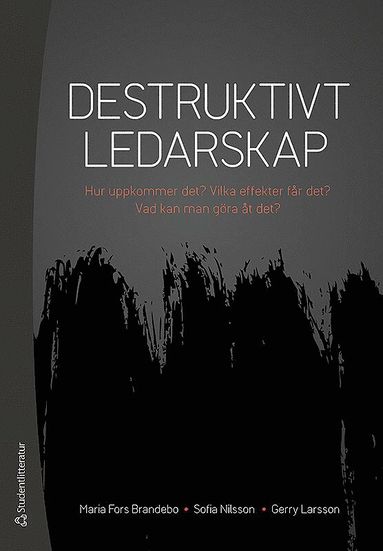 Destruktivt ledarskap : Hur uppkommer det? Vilka effekter fr det? Vad kan man gra t det? (inbunden)