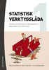 Statistisk verktygsl�da 1 : samh�llsvetenskaplig orsaksanalys med kvantitativa metoder