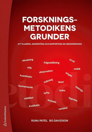 Forskningsmetodikens grunder - Att planera, genomfra och rapportera en underskning (hftad)