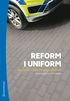 Reform i uniform - Polisens stora omorganisation