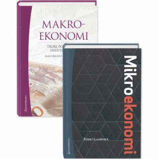 Mikroekonomi och makroekonomi (paket) - - paket fr grundkursen i nationalekonomi I (inbunden)