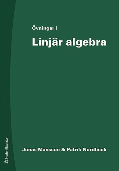 vningar i Linjr algebra (hftad)