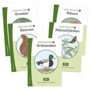 Läsa Lätt Fakta om djur 1 (inbunden)