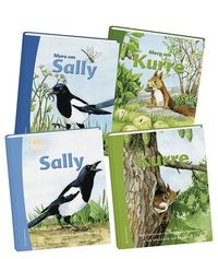 Sally och Kurre, fyra olika böcker (häftad)