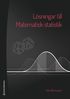 Lsningar till Matematisk statistik