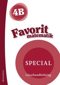 Favorit matematik 4B Special Lrarpaket - Digitalt + Tryckt (hftad)