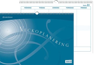 Veckoplanering (inbunden)