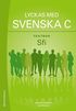 Lyckas med svenska C Textbok Elevpaket - Tryckt bok + Digital elevlicens 36 mån - Sfi