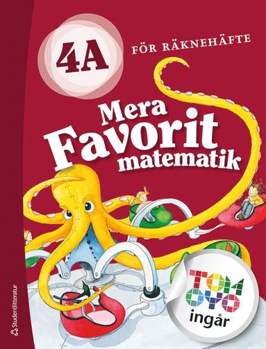 Mera Favorit matematik 4A fr rknehfte Elevpaket - Tryckt + Digitalt 36 mn (hybridprodukt)