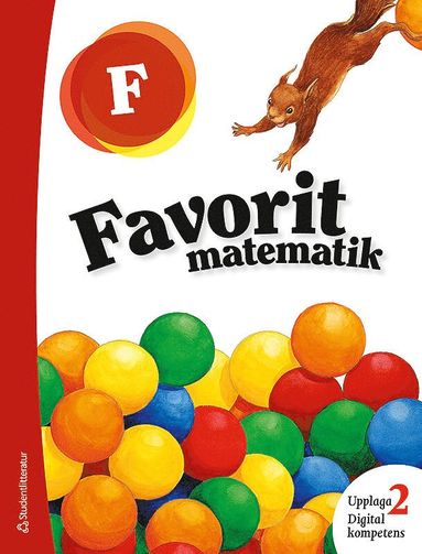 Favorit matematik Frskoleklass Elevpaket - Tryckt + Digital elevlicens 12 mn (kartonnage)