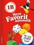 Mera Favorit matematik 1B Elevpaket - Tryckt bok  + Digital elevlicens 12 mn