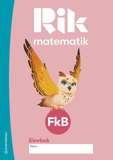 Rik matematik Fk B Elevbok (hybridprodukt)