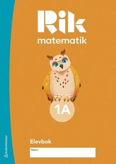 Rik matematik 1A Elevpaket - Tryckt bok + Digital elevlicens 12 mn (hftad)