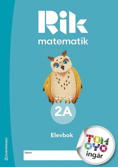 Rik matematik 2A Elevpaket - Tryckt bok + Digital elevlicens 12 mn (inbunden)