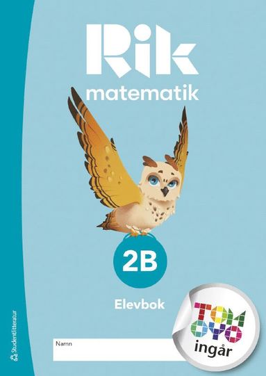 Rik matematik 2B Elevpaket Tryckt bok + Digital elevlicens 12 mn (inbunden)