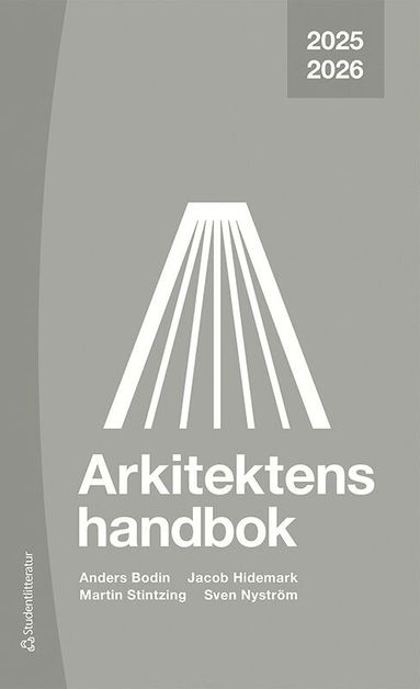 Arkitektens handbok 2025-2026 (kartonnage)