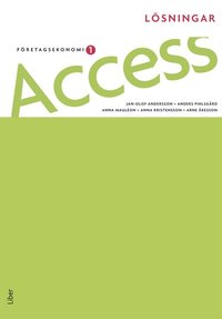 Access 1, Lsningar (hftad)