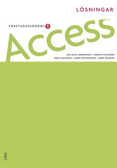 Access 1, Lsningar (inbunden)