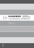 Handbok i svenska spr�ket Facit