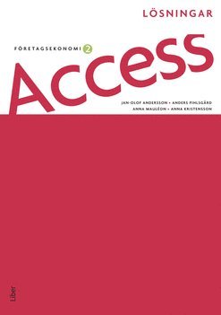 Access Fretagsekonomi 2, Lsningar (hftad)