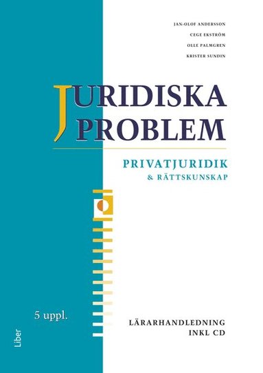 Juridiska problem Lärarhandledning med cd (häftad)