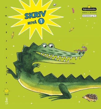 Stjärnsvenska Skriv i nivåer 01 (inbunden)