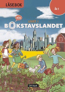 Livet i Bokstavslandet Lsebok k 1 niv rd (inbunden)