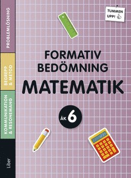 Tummen upp! Matematik Formativ bedmning k 6 (inbunden)