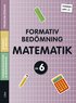 Tummen upp! Matematik Formativ bedmning k 6