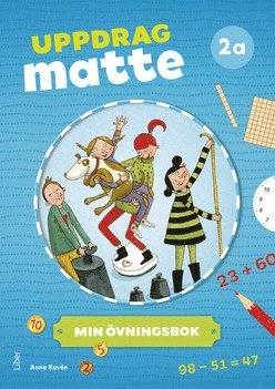 Uppdrag Matte 2A Övningsbok (kartonnage)