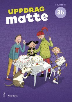 Uppdrag Matte 3B Grundbok (inbunden)