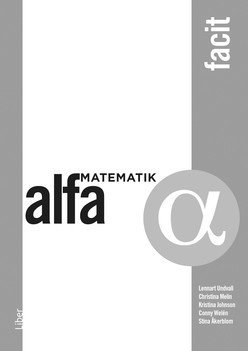 Matematik Alfa Facit (hftad)