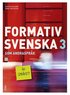 Formativ svenska som andraspr�k 3