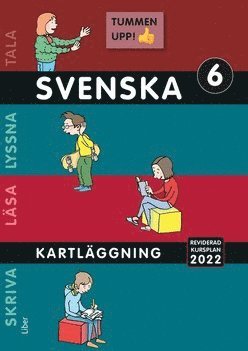 Tummen upp! Svenska kartlggning k 6 (hftad)