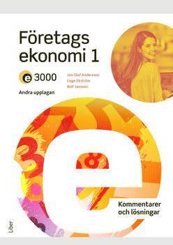 E3000 Fretagsekonomi 1 Kommentarer och lsningar (inbunden)