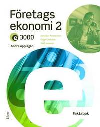 E3000 Företagsekonomi 2 Faktabok (häftad)