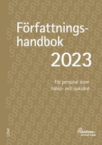 Författningshandbok 2023, bok med onlinetjänst (häftad)