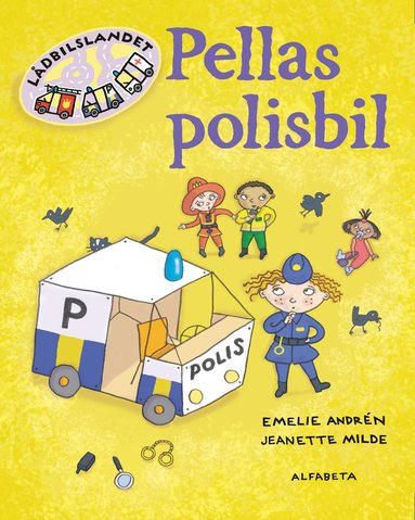 Pellas polisbil (inbunden)