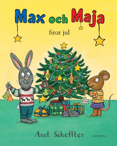 Max och Maja firar jul (inbunden)