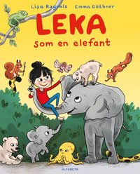 Omslag: Leka som en elefant