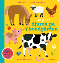 Omslag: Jag ser djuren på bondgården