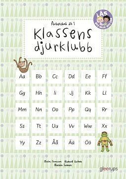 Läs med Majk och Sam 1, Klassens djurklubb, arbetsbok (inbunden)