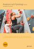 Anatomi och fysiologi 1b, l�rarhandledning, Gy25