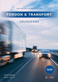 Omslag för Fordon & transport – Grunderna, faktabok 1-2, Gy25