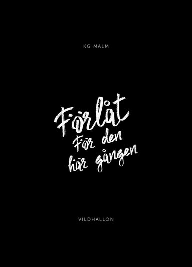 Frlt fr den hr gngen (inbunden)